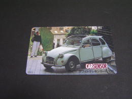 JAPAN Phonecards  Cars SENSOR .. - Cars