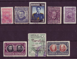 Amérique - Guatemala - Célébrités - 8 Timbres Différents - 7329 - Barbados (1966-...)