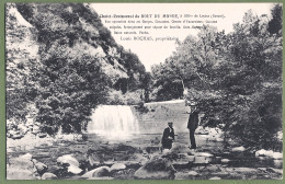 CPA Peu Courante - SAVOIE - CHALET RESTAURANT DU BOUT DU MONDE A LEYSSE - VUE DES GORGES ET CASCADES - Petite Animation - Sonstige & Ohne Zuordnung