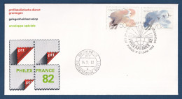 Pays Bas - FDC - Premier Jour - PhilexFrance 82 - 1982 - FDC