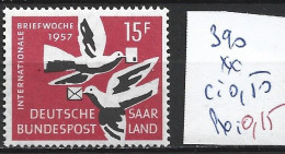 SARRE 390 ** Côte 0.50 € - Unused Stamps