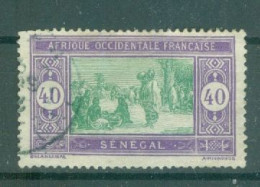 SENEGAL - N°63 Oblitéré - Marché Indigène. - Gebruikt