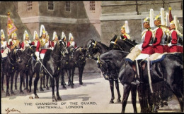 Artiste CPA Whitehall London City, The Changing Of The Guards - Sonstige & Ohne Zuordnung