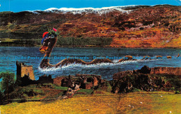 R074078 Loch Ness Monster At Castle Urquhart. Photo Precision. 1980 - World