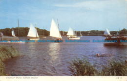 R074091 Wroxham Broad. Norfolk Broads. Jarrold. RP - World