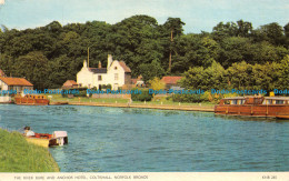 R074096 The River Bure And Anchor Hotel. Coltishall. Norfolk Broads. Jarrold. RP - World