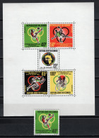 Congo 1965 Football Soccer, Africa Games Stamp + S/s MNH - Ungebraucht