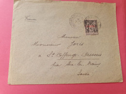 Levant Français - Enveloppe De Constantinople Pour La France En 1894 - Réf 3532 - Covers & Documents