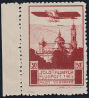 Schweiz Flugpost Vorläufer SBK#XI * Falz Solothurn - Unused Stamps