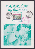 Hungary 1986, Wine, Spec Sheet - Sonstige & Ohne Zuordnung