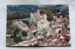 N645, Cpm, Vezelay, La Cathédrale, Vue Aérienne, Yonne 89 - Vezelay