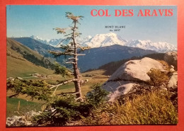 74 - COL  DES ARAVIS  - CPM 2553  - Vue Sur Mont Blanc - éd De France - Andere & Zonder Classificatie