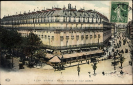CPA Paris IX, Grand Hotel Und Rue Auber - Otros & Sin Clasificación