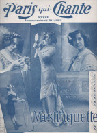 Revue PARIS QUI CHANTE N°348 Du 3 Octobre 1909  Spécial MISTINGUETTE  (CAT4088 /346) - Música