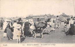 59-MALO-LES-BAINS- LA LAITIERE SUR LA PLAGE - Malo Les Bains