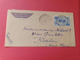 Côte Des Somalis - Enveloppe De Djibouti Pour La France En 1948 - Réf 3535 - Covers & Documents