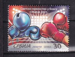 SERBIA-2021- WORLD BOXING CHAMPIONSHIPS-MNH - Serbia