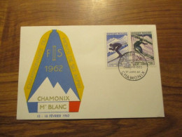 Carte France - 1962 - Championnat Du Monde De Ski Alpin - 1960-1969