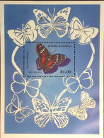 Grenada Grenadines 1989 Butterflies Minisheet MNH - Vlinders