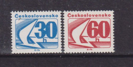 CZECHOSLOVAKIA  - 1975 Coil Stamps Set Never Hinged Mint - Unused Stamps