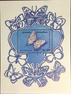 Grenada Grenadines 1989 Butterflies Minisheet MNH - Schmetterlinge