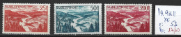 SARRE PA 9 à 11 ** Côte 53 € - Unused Stamps