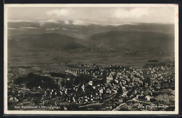 AK Bad Warmbrunn /Riesengebirge, Ortsansicht Vom Flugzeug Aus  - Schlesien