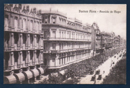 Argentina. Buenos Aires.  Avenida De Mayo. Quartier De Monserrat. Bâtiments Art Nouveau. - Argentine