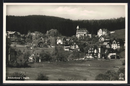 AK Brückenberg /Riesengebirge, Ortsansicht Mit Waldblick  - Schlesien