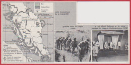 Malaisie. Carte économique. Guérilla Dans La Jungle En 1948. Le Roi Abdul Rahman En 1957. Larousse 1960. - Historische Documenten
