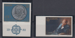 Yugoslavia Tito-Europa Cept Imperforated 1980 MNH ** - Unused Stamps