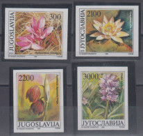 Yugoslavia Flora-rare Flowers Imperforated 1989 MNH ** - Nuovi