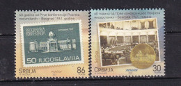 SERBIA-2021-2 X DIFFERENT STAMPS-MNH - Serbia