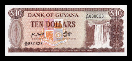 Guyana 10 Dollars 1992 Pick 23f Sc Unc - Guyana