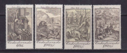 CZECHOSLOVAKIA  - 1975 Graphic Art Set Never Hinged Mint - Neufs