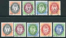 NORWAY 1992 Posthorn Definitive On Both Papers Used.   Michel 1107-10x, 1107-11y - Oblitérés