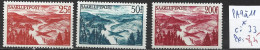 SARRE PA 9 à 11 * Côte 33 € - Unused Stamps