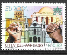 EUROPA CEPT - 2006 - VATICANO (€ 0,62) - USATO (YVERT 1396 - MICHEL 1546) - Gebruikt