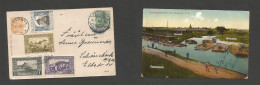BOSNIA. 1910. Krajina - Szozakowa - Kattowitz. Austria - Rusia - Germany. Photo Color Ppc Fkd At Print Of 3 Countries Po - Bosnië En Herzegovina