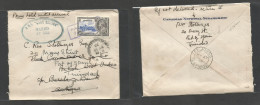 BC - St. Vincent. 1935 (May) Silver Jubilee Issue. Paquebot Fkd 1 1/2d Fkd Env To Trinidad Port Spain (16 May) Special C - Andere & Zonder Classificatie