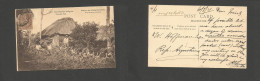 BC - Br. Guiana. 1921 (6 Aug) Tamarin Fall. St. Louis - Argentina. Fkd Ppc Types Creoles Bananas. Fine + Dest. SALE. - Autres & Non Classés