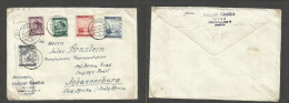 AUSTRIA - XX. 1947 (20 May) Graz 2 - South Africa, Joburg. Comercial Multifkd Env, Soviet Censored, At 1,05kr Rate, Tied - Sonstige & Ohne Zuordnung