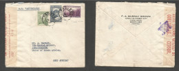 Argentina - XX. C. 1941. Buenos Aires - South Africa, Joburg. Proceres Issue Multifkd Env At 64c Rate, Tied Paquebot Cac - Autres & Non Classés