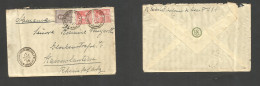 Argentina - XX. 1923 (11 May) San Antonio De Areco, Buenos Aires - Germany, Kaiserslautern. Multifkd Envelope Mixed Issu - Other & Unclassified