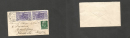 Italy - XX. 1932 (22 March) Menaggio - Switzerland, Herrlibeg. Small Unsealed Multifkd Env At 1,25l Rate, Tied Cds + Com - Unclassified