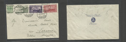 Italy - XX. 1926 (22 May) Roma Station - Switzerland, Locarno, Ticino. Multifkd Comm Issues Env Incl Cent Franciscano. F - Unclassified