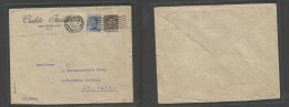 Italy - XX. 1926 (5 Jan) Milano Station - Switzerland, St. Gallen. Perfin CI Multifkd Env, Rolling Cachet. VF. SALE. - Non Classés