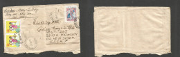 INDOCHINA. 1982 (20 March) North Vietnam. Trancao - Czech Republic. Color Multifkd Envelope At 2,30d Rate. VF, Tied Cds. - Otros - Asia