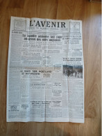 Journal - L'avenir Du Plateau Central -13 Aout 1940 -  La Bataille Aerienne Au Dessus Des Cotes Anglaises -  Indochine - Other & Unclassified