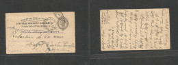 USA - Stationery. 1911 (3 Aug) Stoneham, Mass - Turkey, Dajar, Constantinople (14 Aug) Arrival On Front. 2c Block Stat C - Andere & Zonder Classificatie